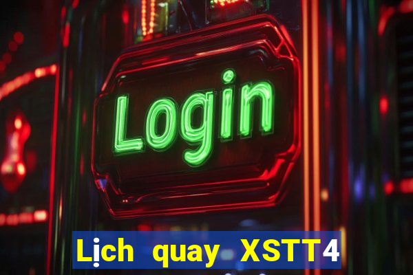 Lịch quay XSTT4 ngày 15