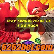 giay sandal nu de bet xo ngon