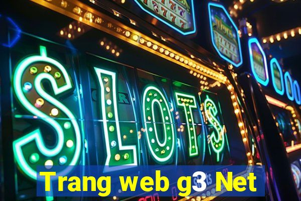 Trang web g3 Net