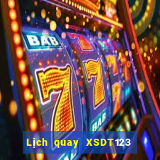 Lịch quay XSDT123 Thứ 6