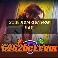 xổ số hôm qua hôm nay