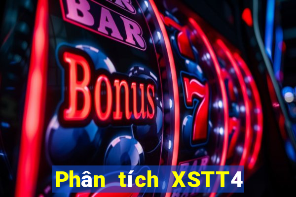 Phân tích XSTT4 Thứ 4