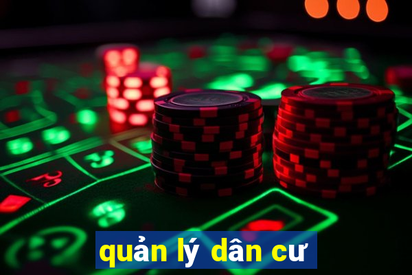 quản lý dân cư