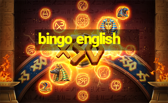 bingo english