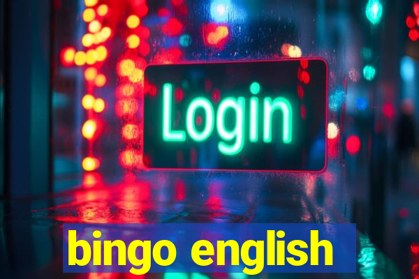 bingo english