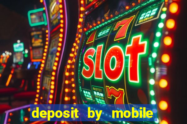 deposit by mobile bill casino