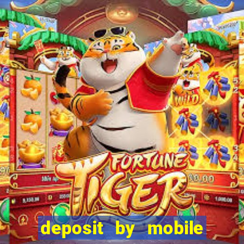 deposit by mobile bill casino