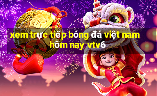 xem trực tiếp bóng đá việt nam hôm nay vtv6