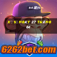 xổ số ngày 27 tháng 04