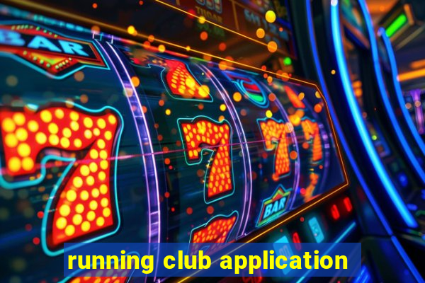 running club application