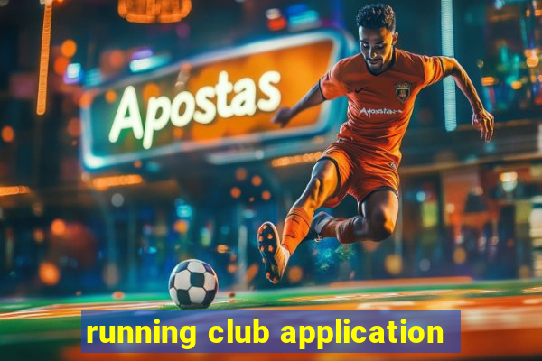 running club application