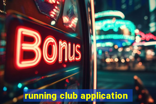 running club application