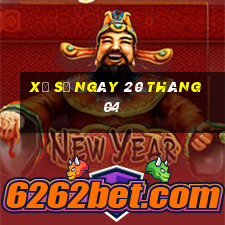 xổ số ngày 20 tháng 04