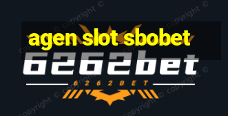 agen slot sbobet