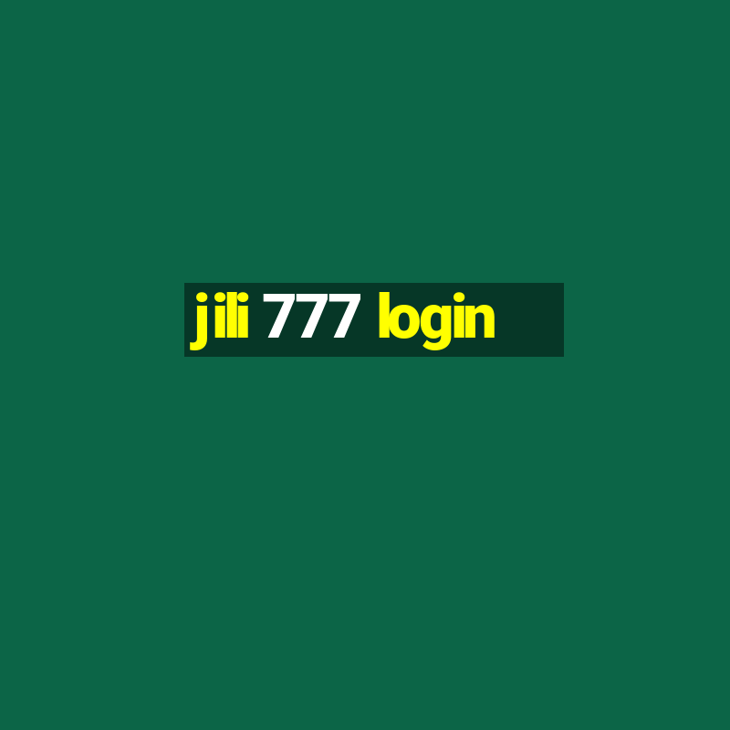 jili 777 login