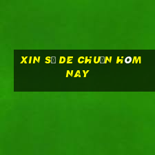 xin số de chuẩn hôm nay