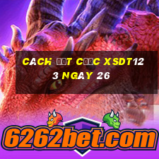 Cách đặt cược XSDT123 ngày 26