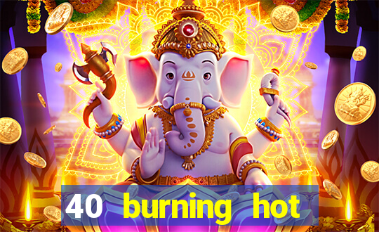 40 burning hot slot game