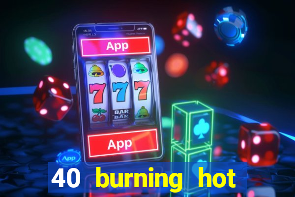 40 burning hot slot game