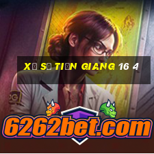 xổ số tiền giang 16 4