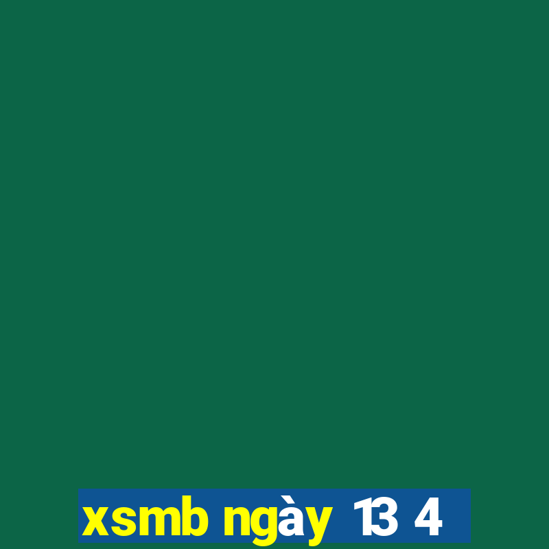 xsmb ngày 13 4