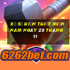 xổ số kiến thiết miền nam ngày 28 tháng 11