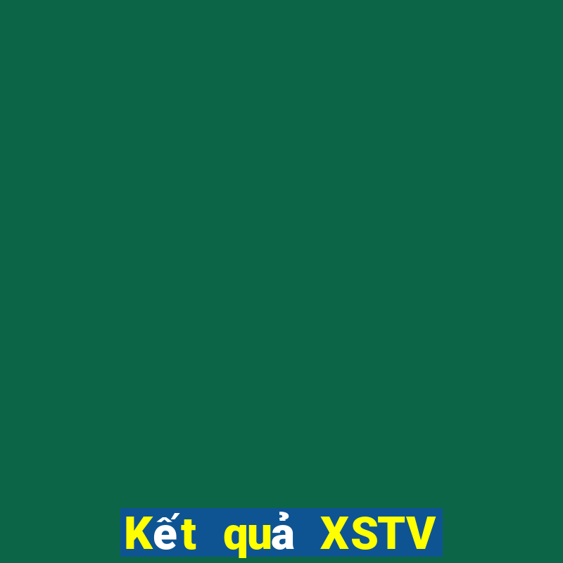 Kết quả XSTV Thứ 5