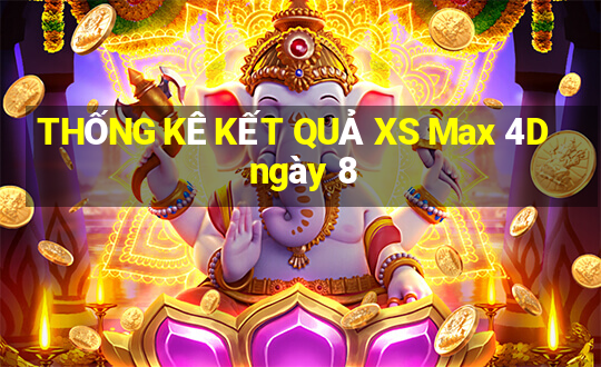 THỐNG KÊ KẾT QUẢ XS Max 4D ngày 8