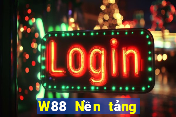 W88 Nền tảng 188 mặt đại phát