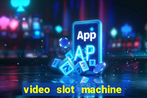 video slot machine for sale