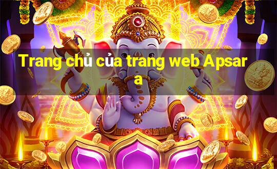 Trang chủ của trang web Apsara