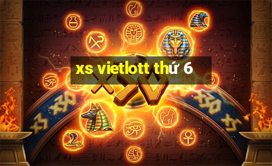 xs vietlott thứ 6