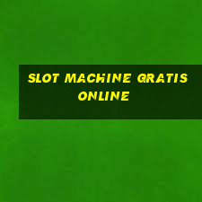 slot machine gratis online