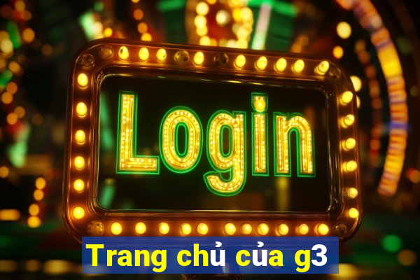 Trang chủ của g3