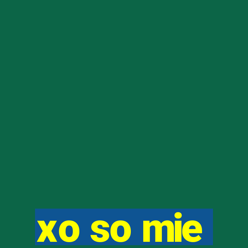 xo so mie