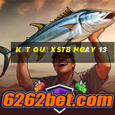 kết quả XSTB ngày 13