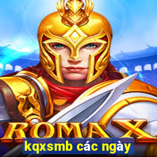 kqxsmb các ngày