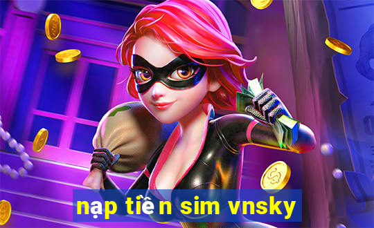 nạp tiền sim vnsky