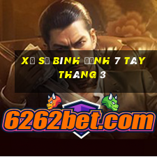 xổ số bình định 7 tây tháng 3