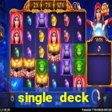 single deck blackjack near me