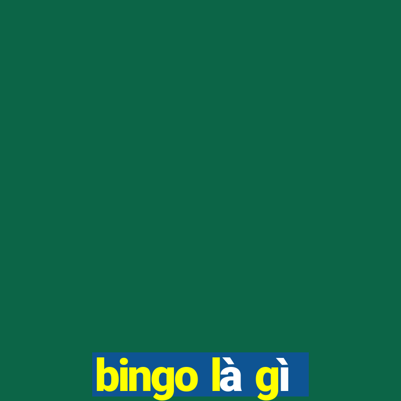 bingo là gì