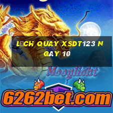 Lịch quay XSDT123 ngày 10