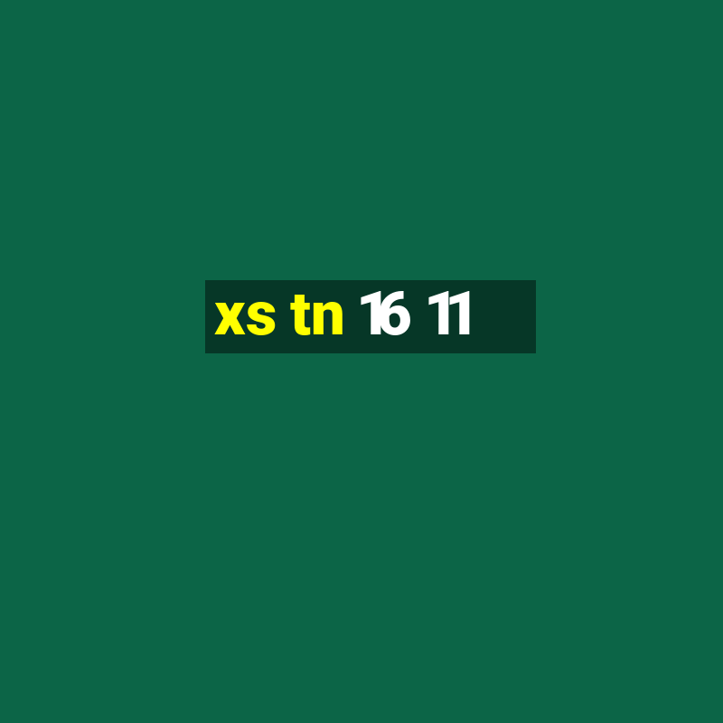 xs tn 16 11