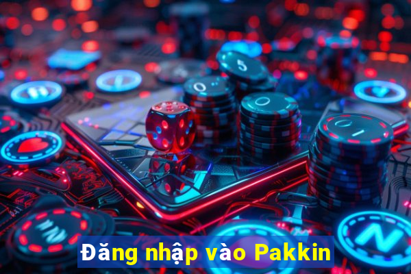 Đăng nhập vào Pakkin