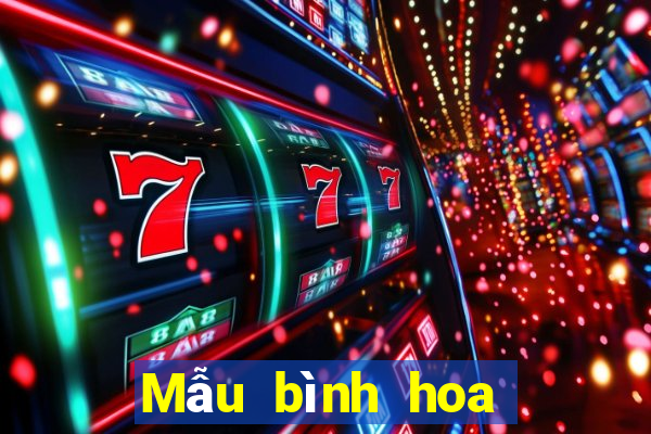 Mẫu bình hoa gốm sứ đẹp