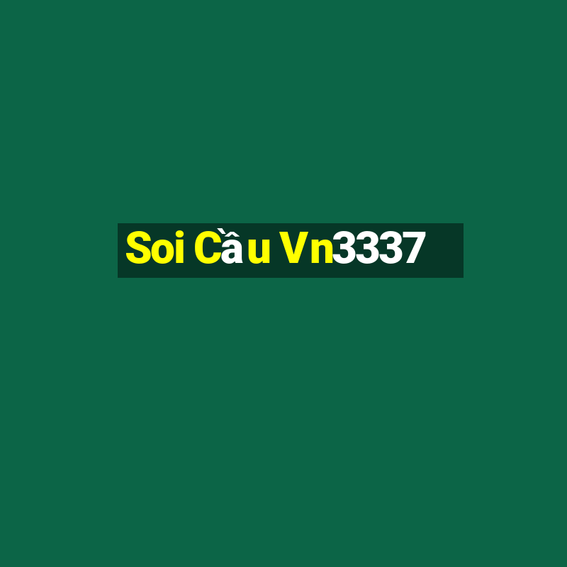 Soi Cầu Vn3337