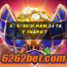 xổ số miền nam 24 tây tháng 7