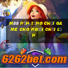 M88 Nền tảng chơi game cho người chơi lớn