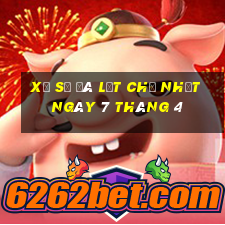 xổ số đà lạt chủ nhật ngày 7 tháng 4