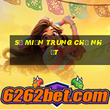 số miền trung chủ nhật